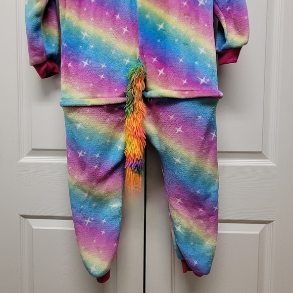 Rainbow Unicorn One Piece Pajama/Costume - Picture 10 of 10